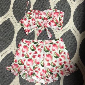 Two piece watermelon set